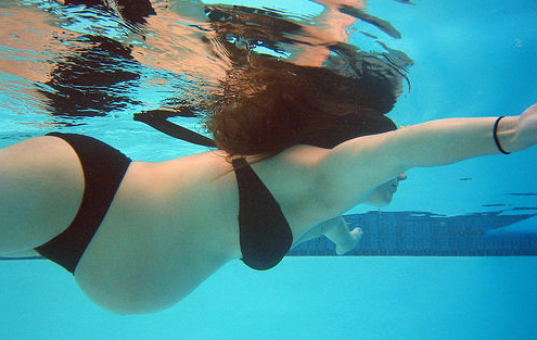 Clases de natación para embarazadas preparación al parto MundoAqua Mérida